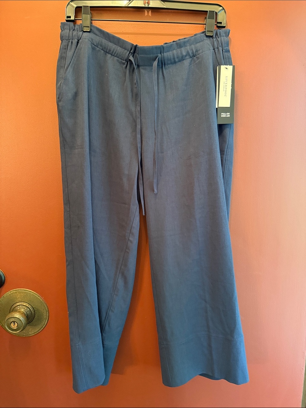 Liverpool Women’s Relaxed Drawstring Pants - Blue